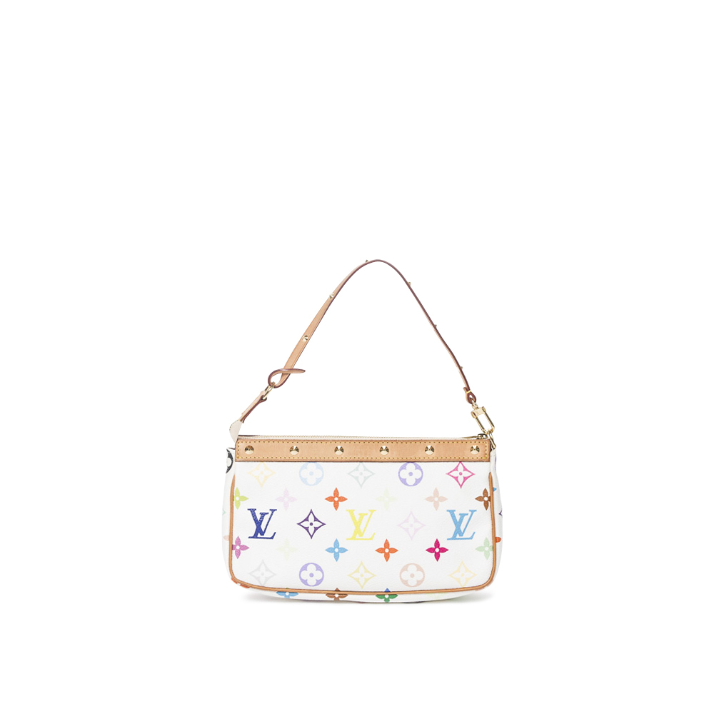 Louis Vuitton Ltd. Ed. "Takashi Murakami Multicolore" Accessory Pouch - Picture 3 of 3